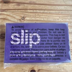 Slip Purple Silk Pillowcase in Queen